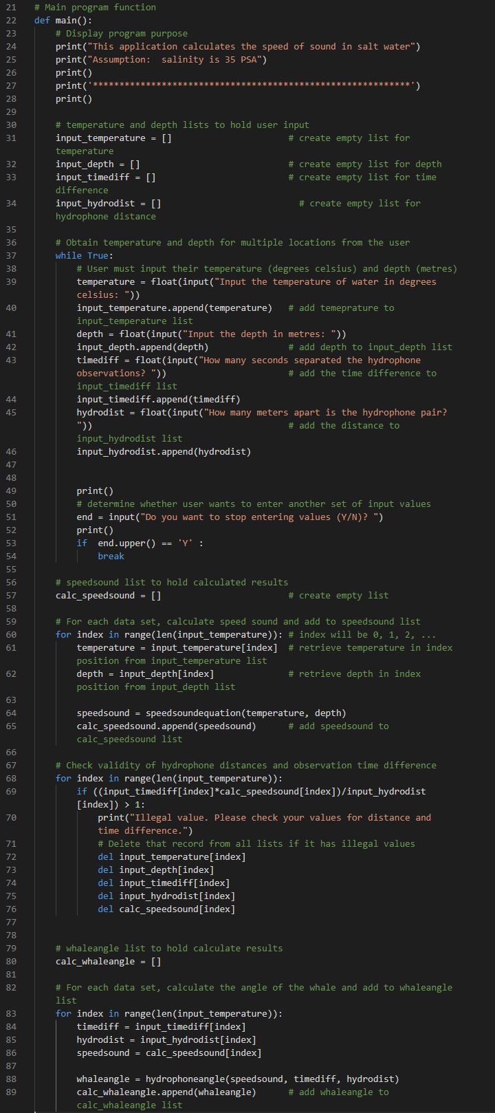 WhaleMapping code